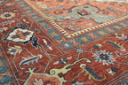 11' 8" x 14' 8" India Serapi Rug image 6