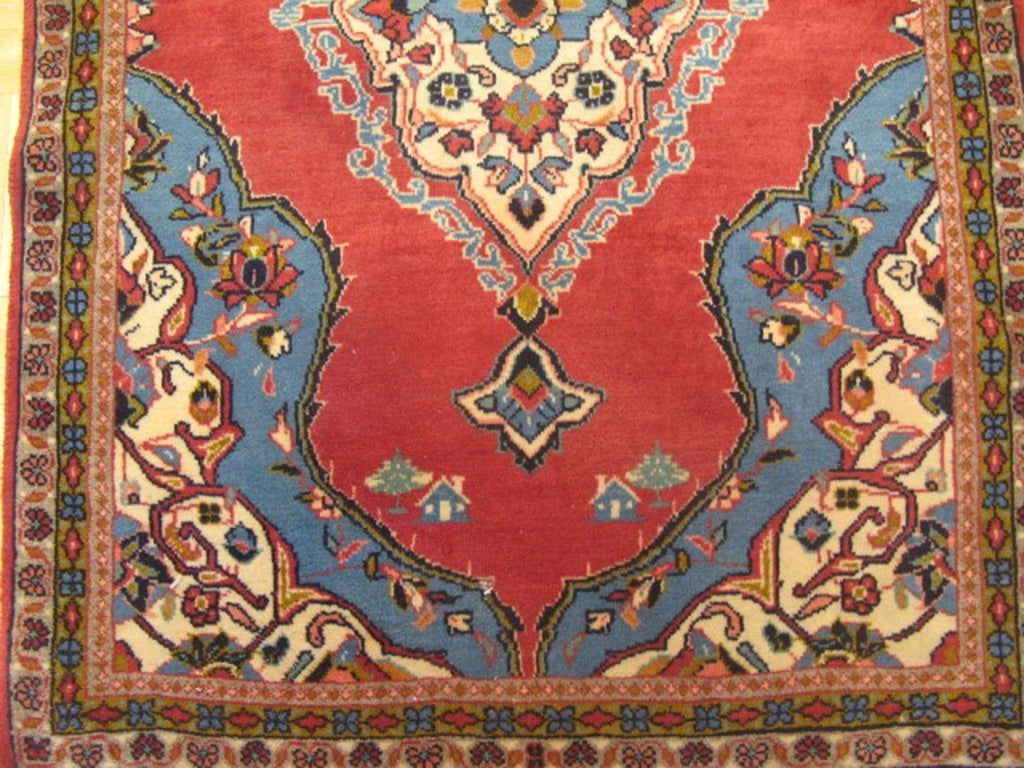 2' 6" x 3' 6" Persian Qum Rug image 5