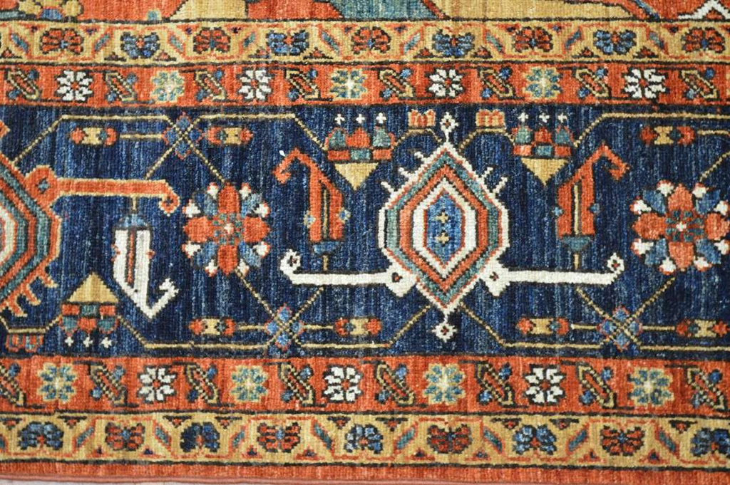 9' 2" x 12' 2" Pakistan Serapi Rug image 3