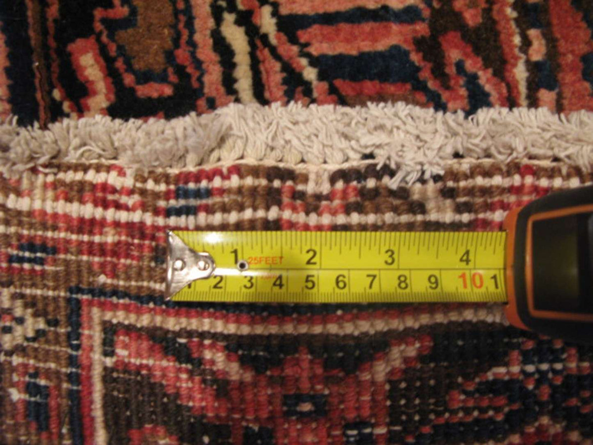 7' 1" x 9' 8" Persian Heriz Rug image 12