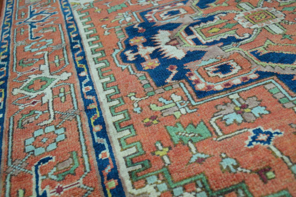 3' 8" x 6' 0" India Serapi Rug image 7