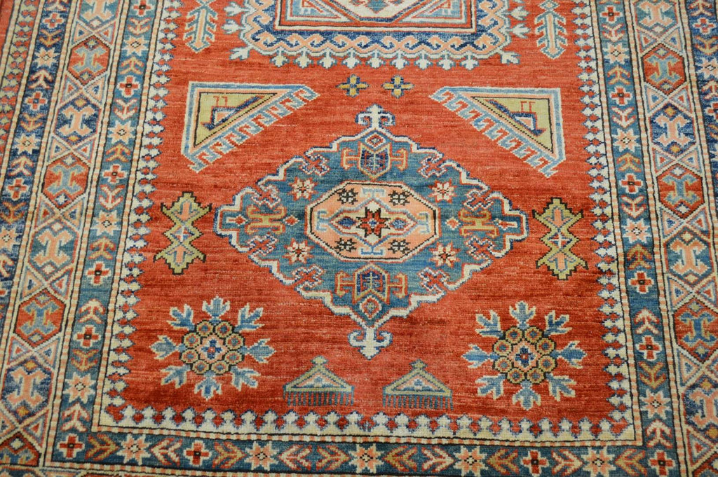 4' 3" x 7' 0" Pakistan Kazak Rug image 5