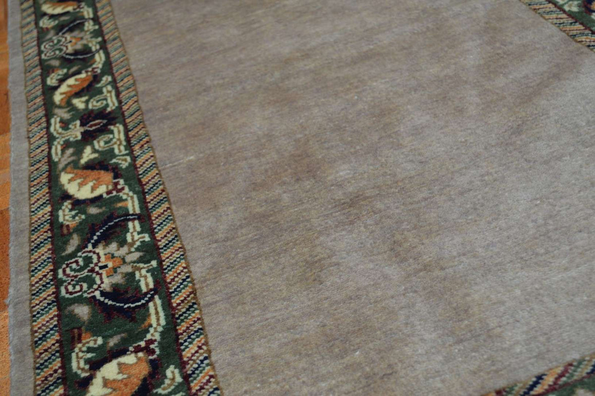 2' 4" x 4' 3" India Tabriz Rug image 7
