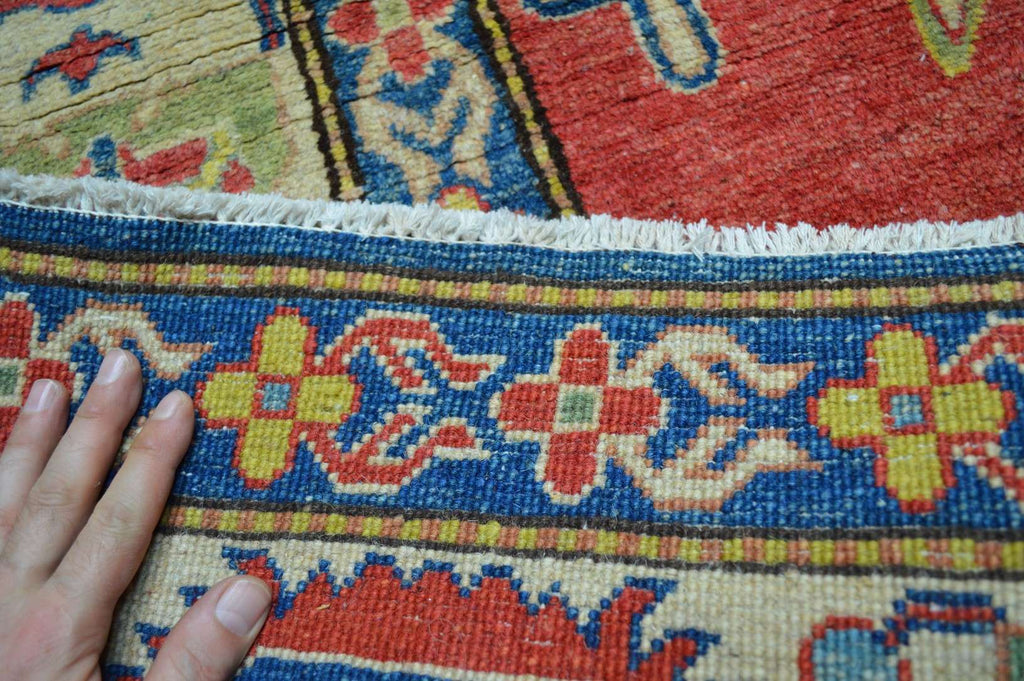 6' 6" x 9' 3" Pakistan Kazak Rug image 12
