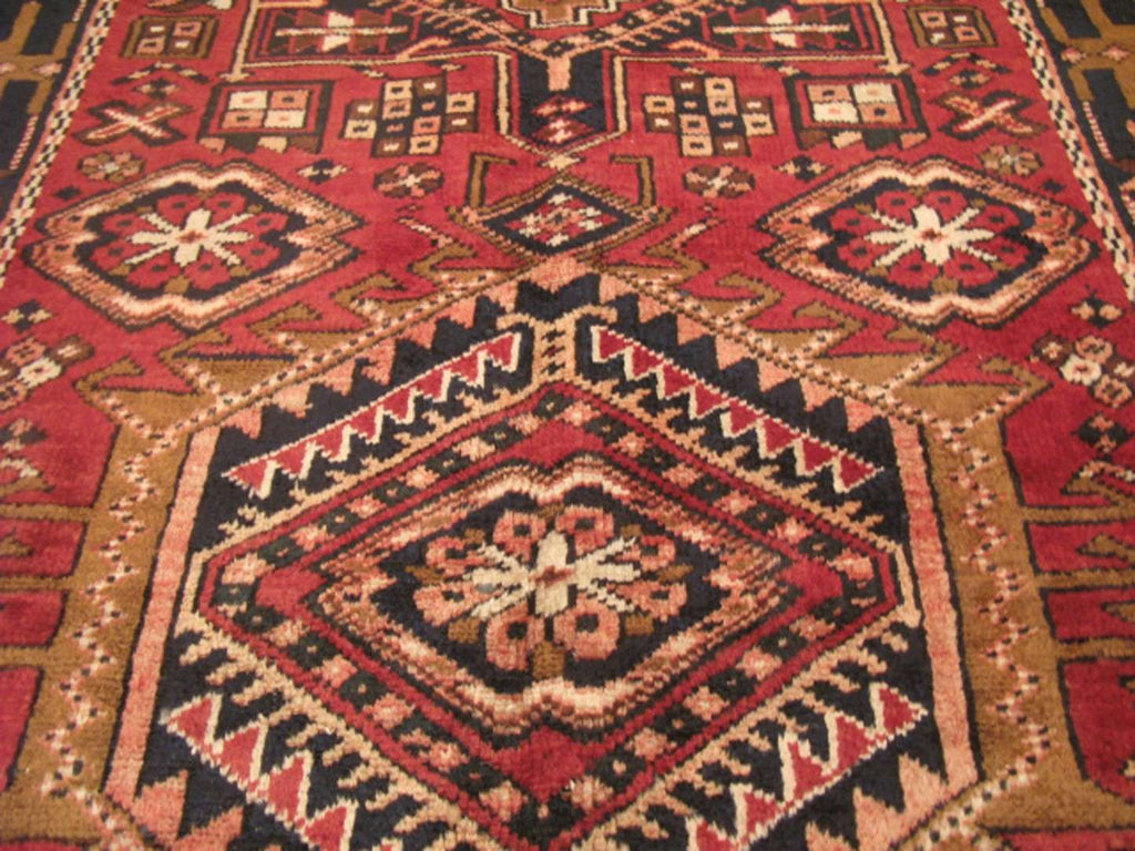 3' 7" x 11' 0" Persian Heriz Runner image 3