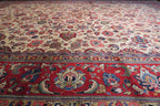 10' 3" x 13' 6" Persian Sarouk Rug image 2