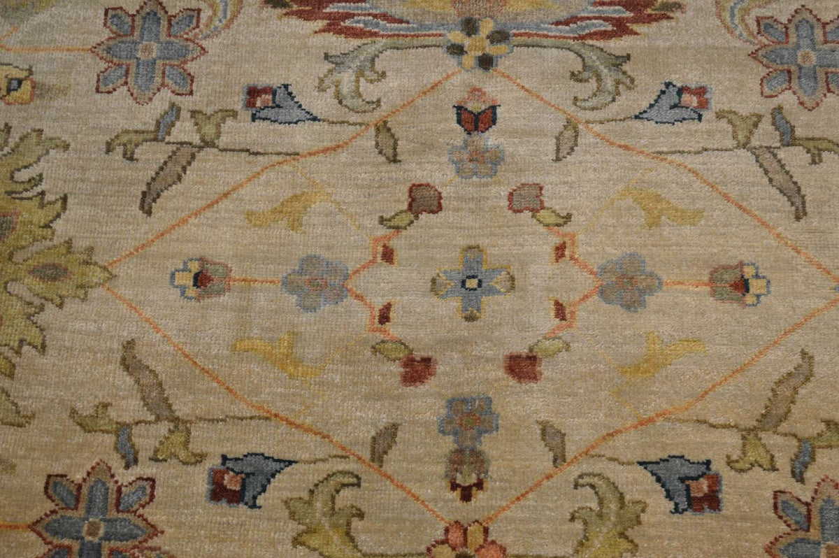 9' 2" x 11' 8" India Mahal Rug image 11