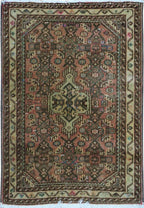2' 1" x 3' 0" Persian Hamadan Rug image 0