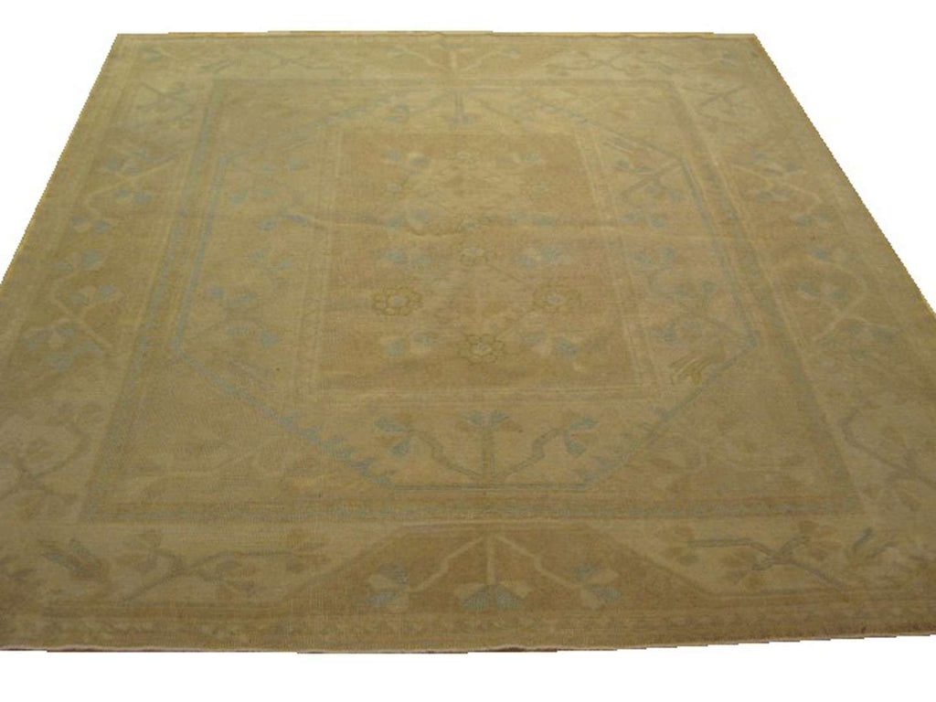 6' 0" x 6' 0" Turkish Oushak Square Rug image 0