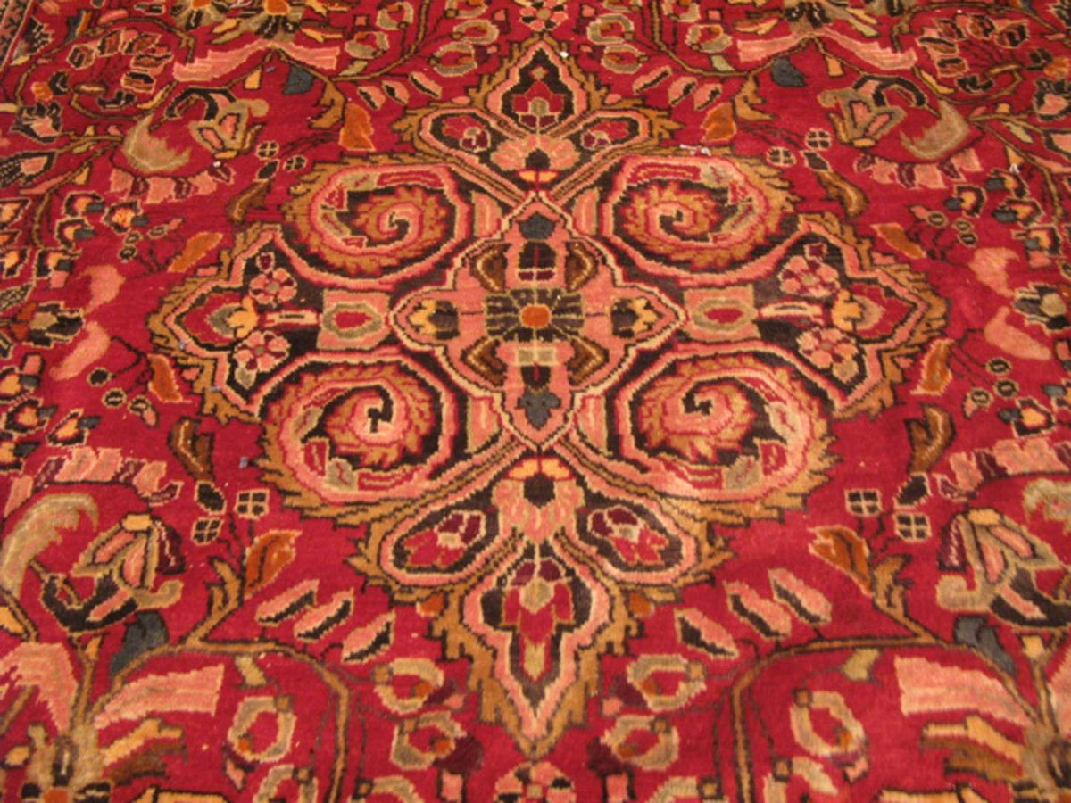 8' 2" x 11' 8" Persian Lilihan Rug image 9