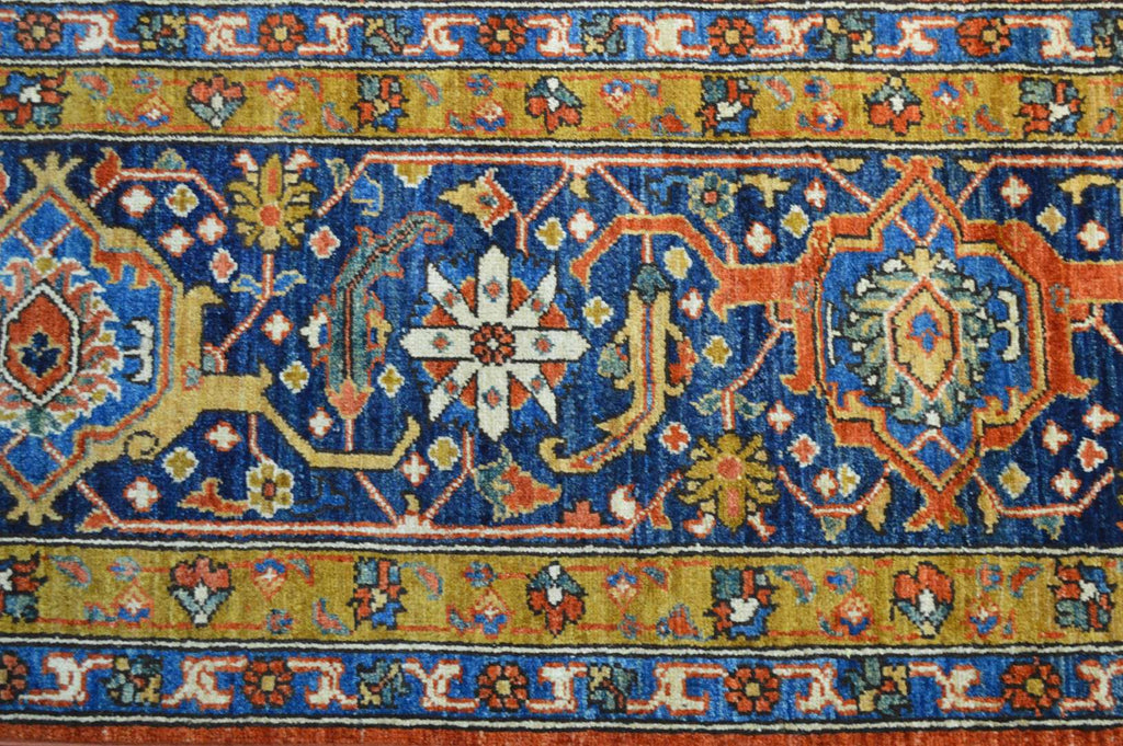 11' 8" x 19' 8" Pakistan Serapi Rug image 6