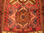 3' 9" x 10' 7" Persian Heriz Runner image 7