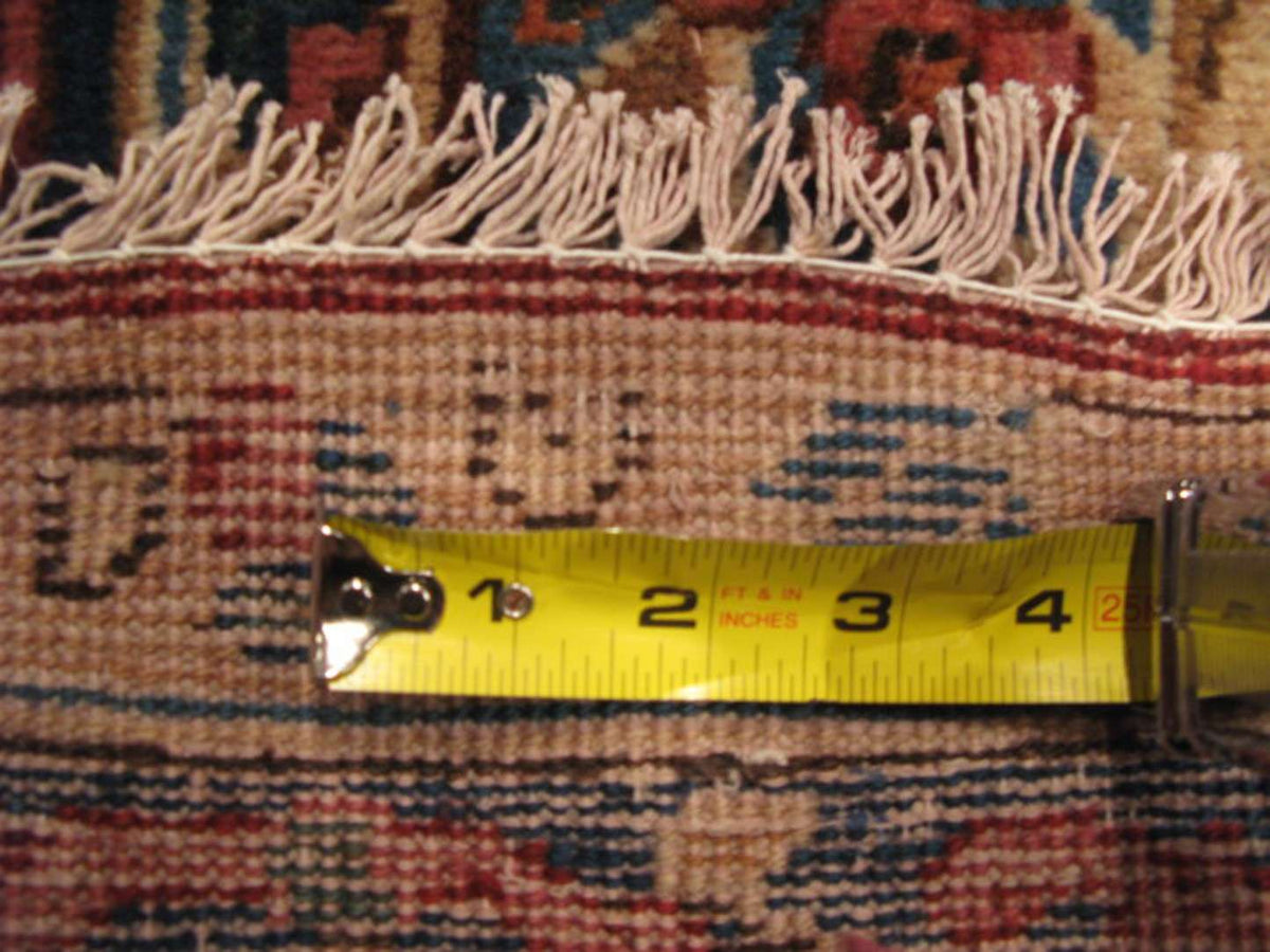 8' 8" x 11' 6" Persian Yaazd Rug image 12