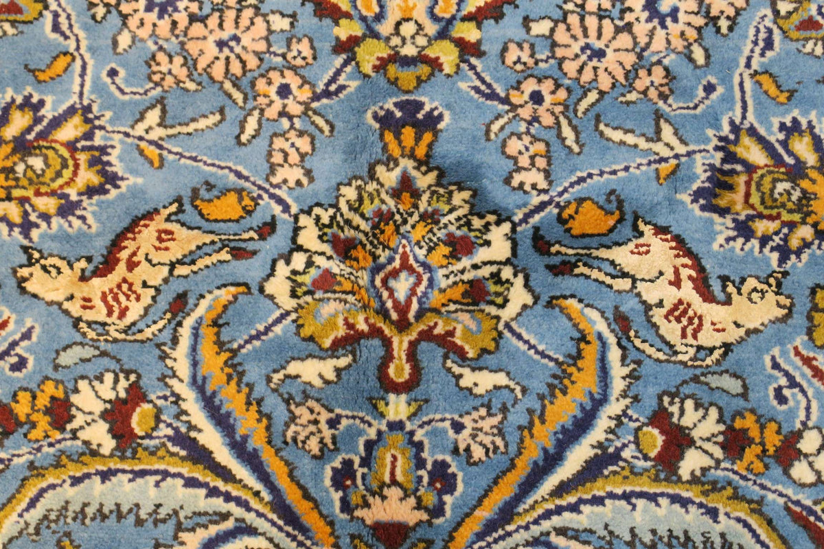 3' 5" x 5' 2" Persian Qum Rug image 4