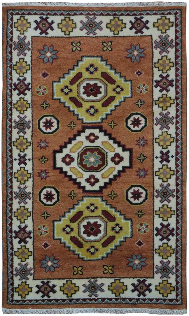 3' 0" x 5' 0" India Kazak Rug image 0