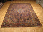 7' 3" x 10' 1" Persian Ardabil Rug image 1