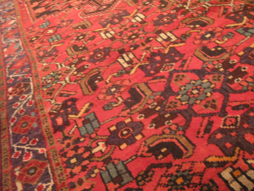 3' 3" x 9' 5" Persian Zanjan Runner image 6