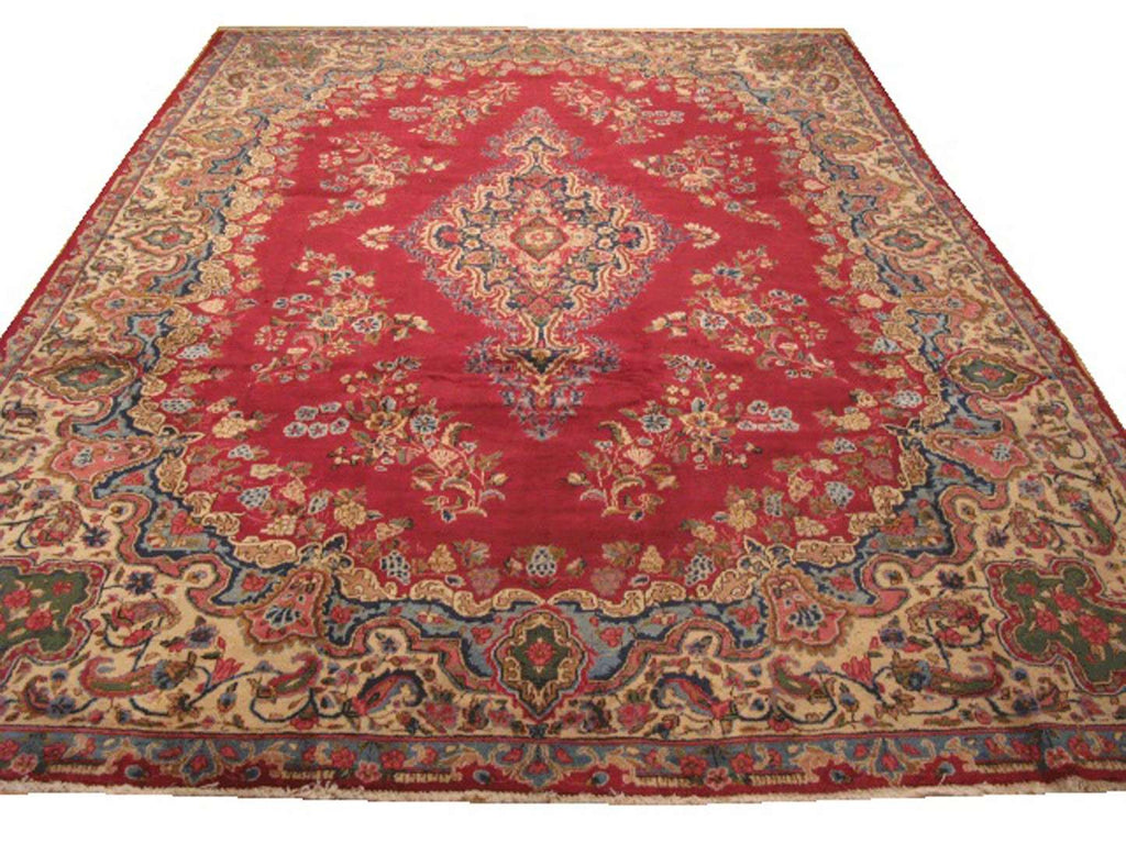 8' 3" x 11' 8" Persian Kerman Rug image 0