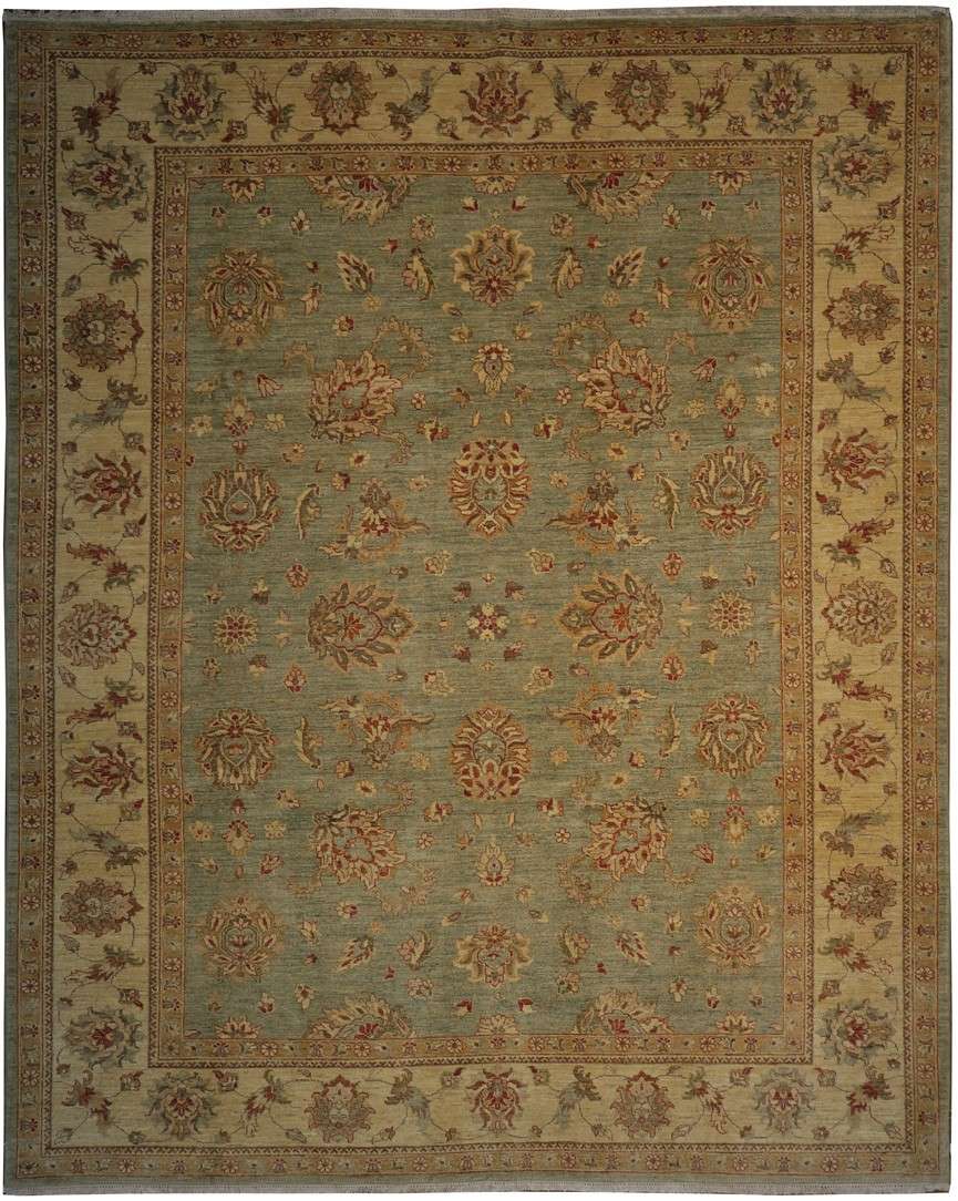 8' 8" x 11' 1" Pakistan Kazak Rug image 0