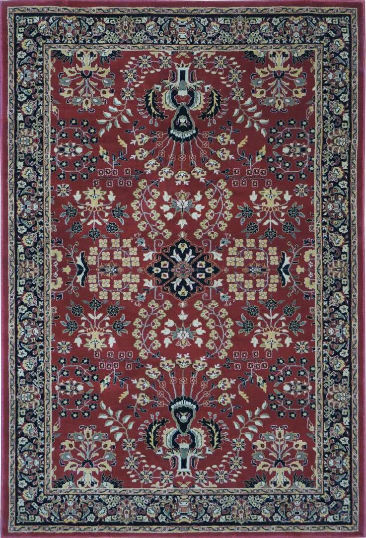 5' 3" x 7' 8" Persian Kashan Rug image 0
