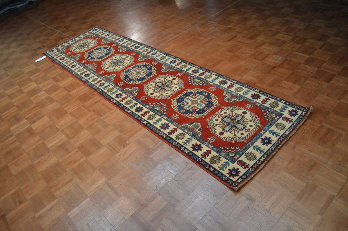 2' 8" x 10' 2" Pakistan Kazak Runner image 2