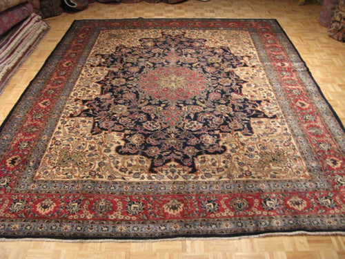 10' 0" x 12' 6" Persian Mashhad Rug image 1