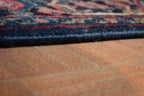 4' 1" x 6' 0" India Heriz Rug image 9