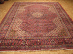 8' 4" x 11' 7" Persian Sarouk Rug image 1