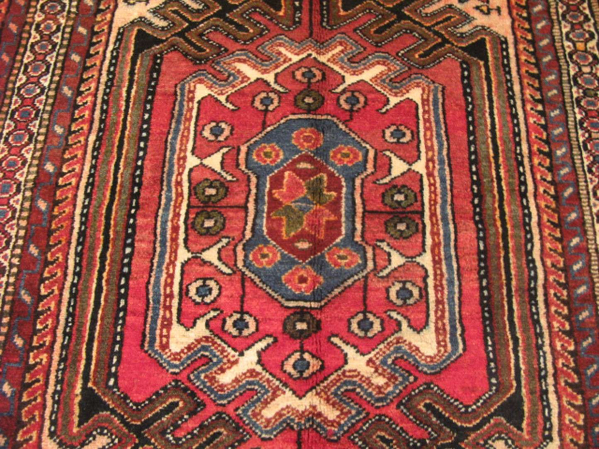 3' 5" x 10' 4" Persian Mazlaghan Runner image 6