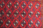 4' 9" x 5' 6" Persian Turkeman Rug image 7
