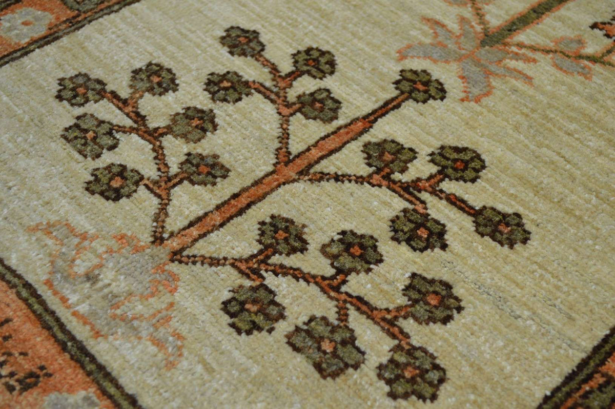 1' 8" x 2' 3" India Oushak Rug image 8