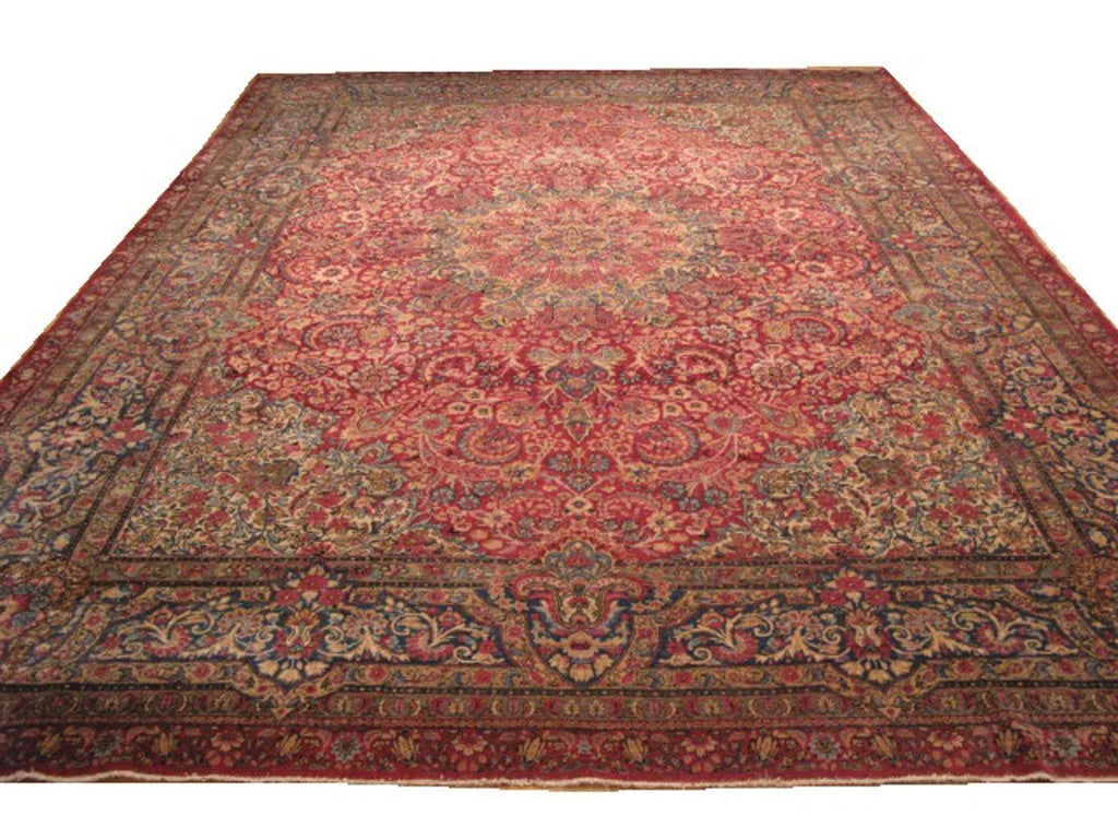9' 2" x 13' 5" Vintage Lavar Rug image 0