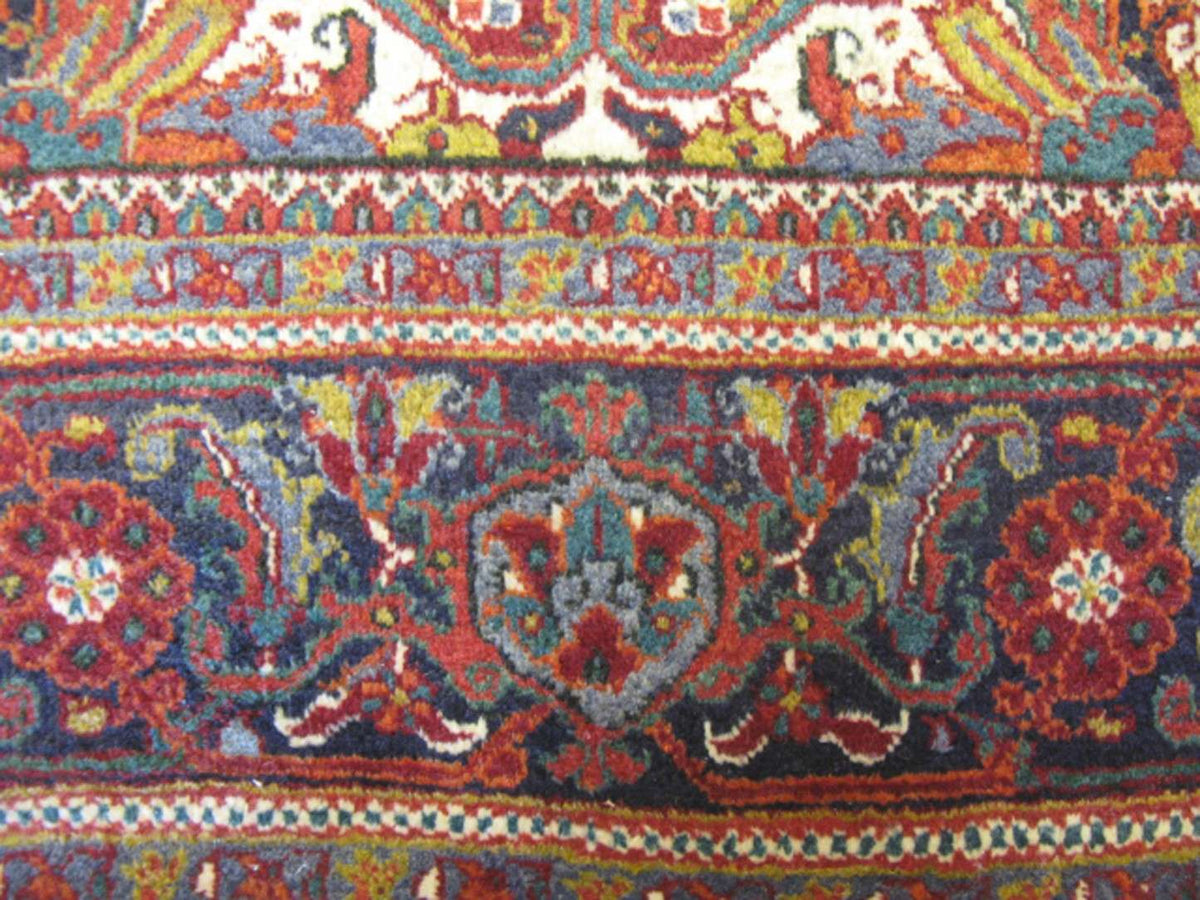 8' 0" x 11' 0" Persian Heriz Rug image 10
