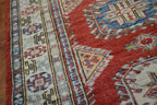 2' 9" x 10' 5" Pakistan Kazak Runner image 4