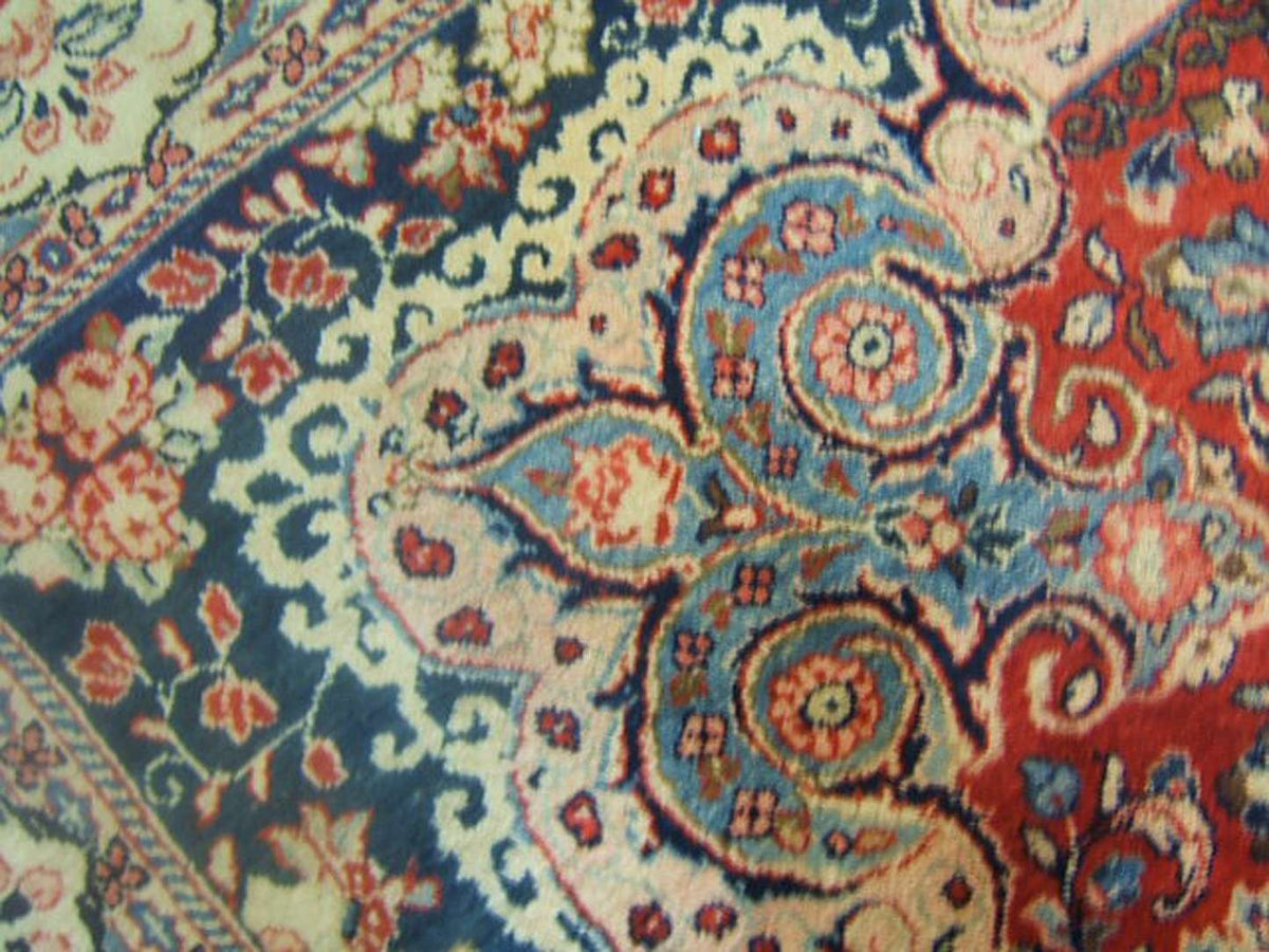 10' 6" x 13' 1" Persian Mahal Rug image 5