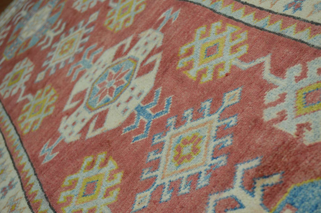 2' 1" x 6' 2" Pakistan Kazak Runner image 10
