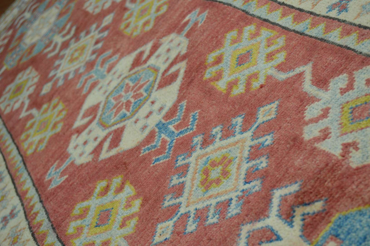 2' 1" x 6' 2" Pakistan Kazak Runner image 10