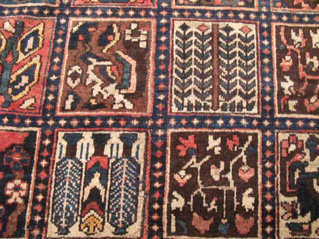 9' 2" x 11' 1" Persian Bakhtiari Rug image 6