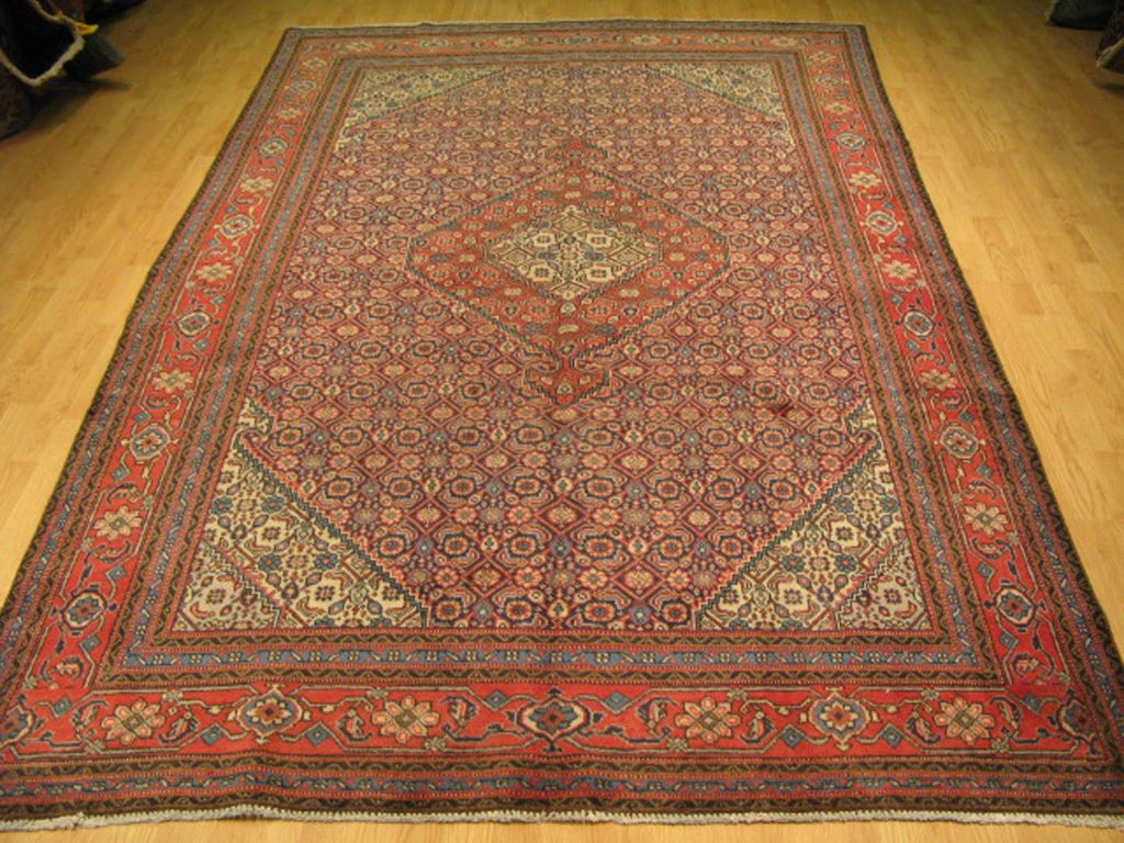 6' 1" x 9' 5" Persian Tabriz Rug image 1