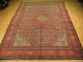6' 1" x 9' 5" Persian Tabriz Rug image 1