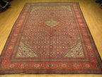 6' 1" x 9' 5" Persian Tabriz Rug image 1
