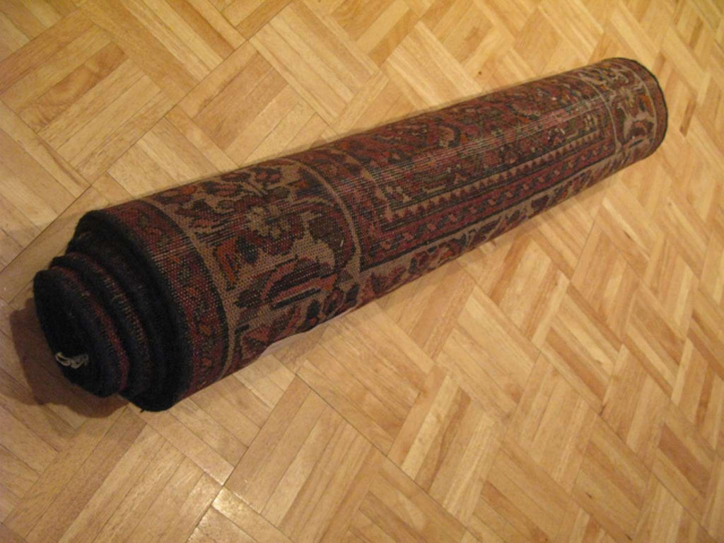 3' 4" x 9' 8" Persian Hosseinabad Runner image 11