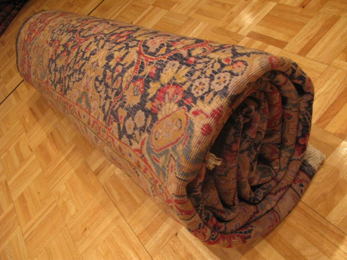 8' 3" x 11' 0" Persian Yaazd Rug image 11