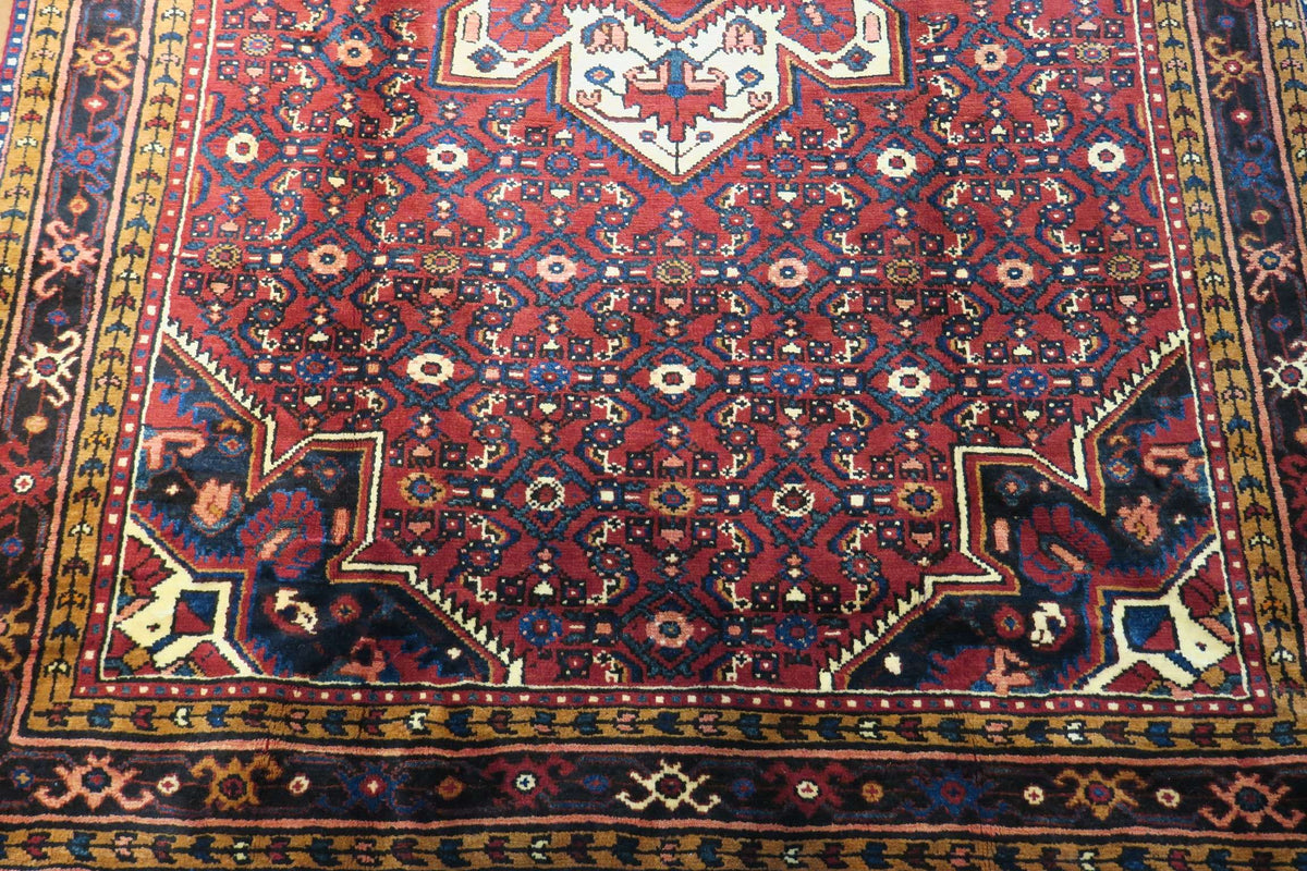 5' 1" x 7' 3" Persian Hamadan Rug image 11