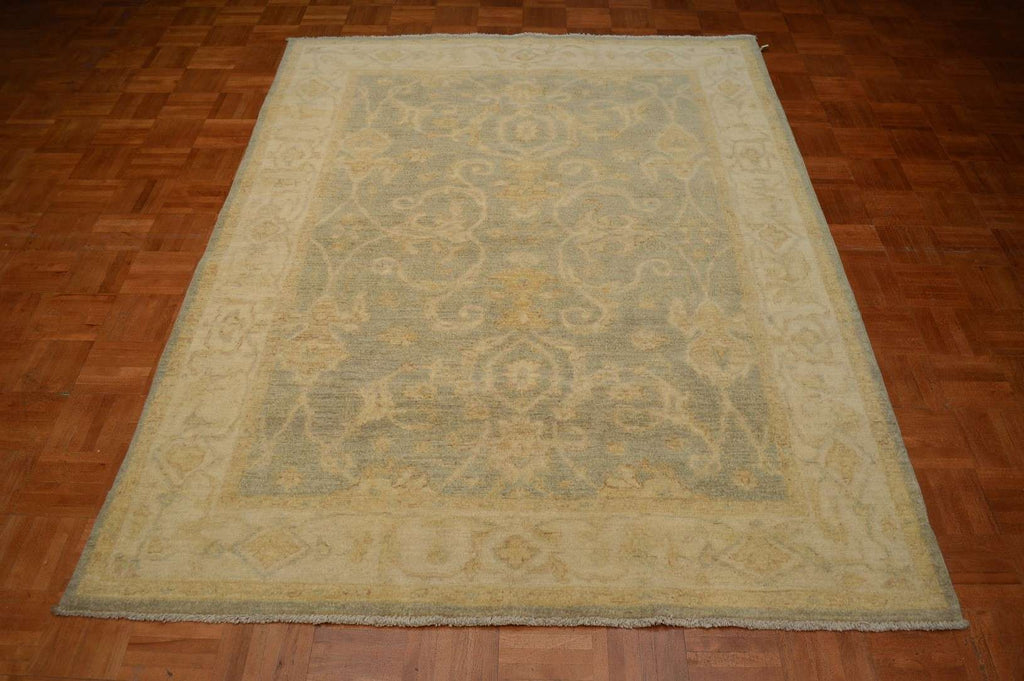 5' 0" x 6' 9" Pakistan Peshawar Rug image 1