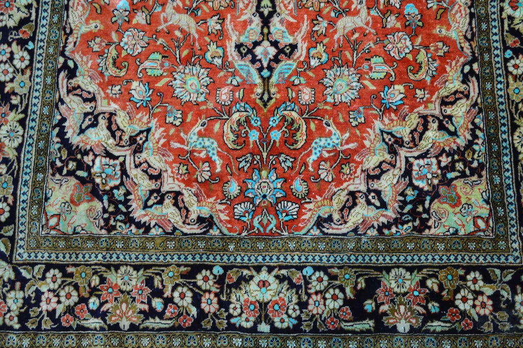 3' 3" x 5' 8" India Kashan Rug image 3