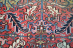7' 4" x 10' 8" Persian Heriz Rug image 7