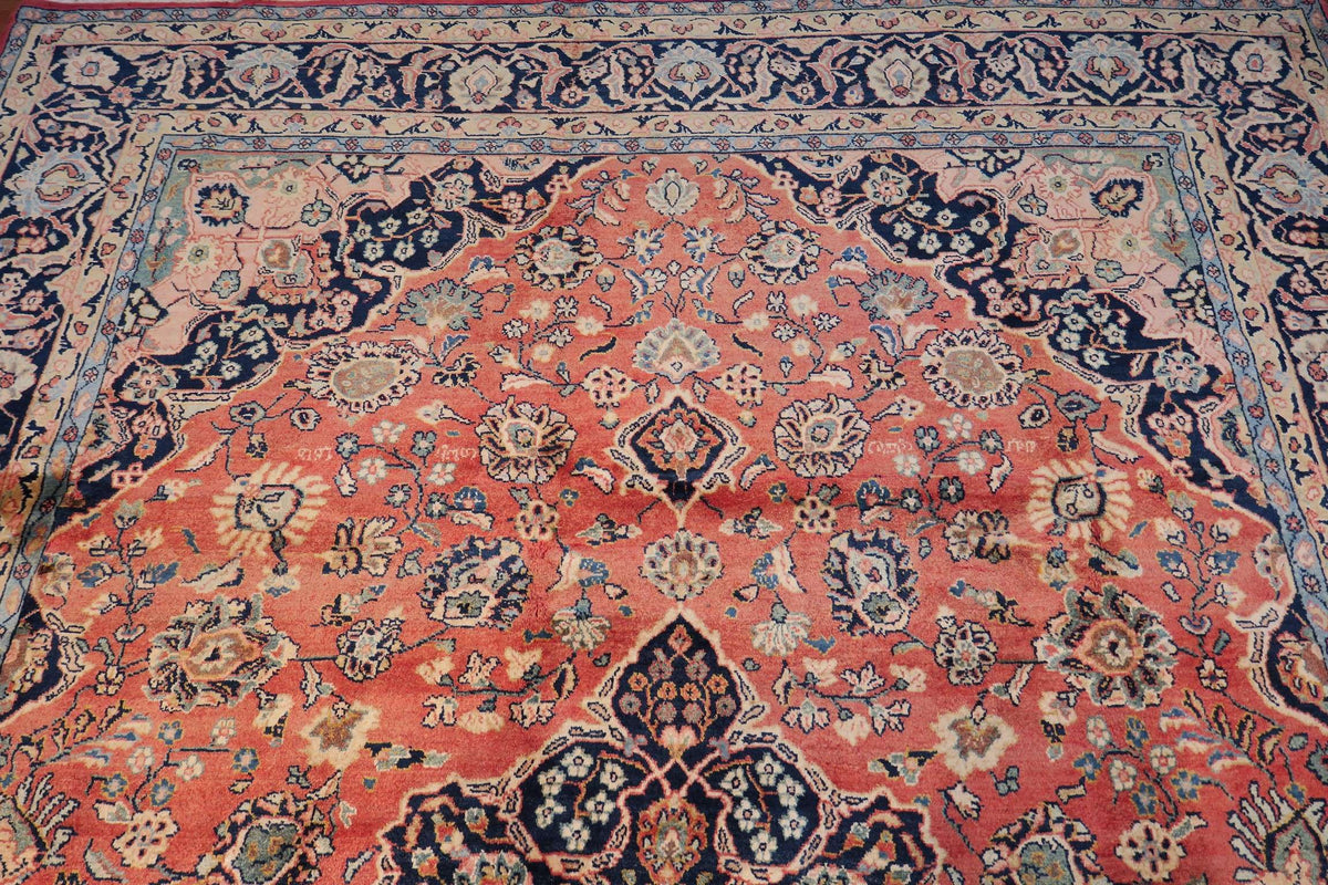 7' 0" x 10' 7" Vintage Sarouk Rug image 4