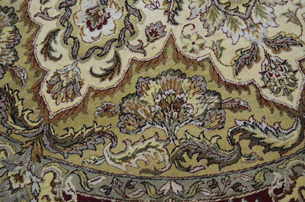10' 0" x 10' 0" India Agra Round Rug image 8