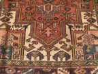 4' 7" x 7' 3" Persian Heriz Rug image 8